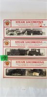 3- N scale Bachman Steam engines