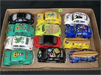 LOT OF ASSORTED VW BEETLE DIE CAST CARS