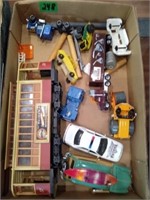 Box Lot - Toy Cars + Trucks + Street Car