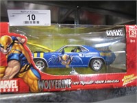 MARVEL HEROES -WOLVERINE 1970 PLYMOUTH-