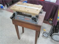 B & D bench top workmate on stand