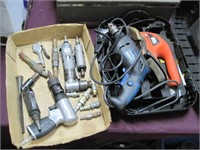 pneumatic tools, elec drill, B anD sander