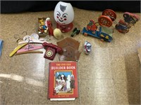 Vintage Humpty Dumpty lamp Pull Toys.