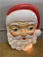 Vintage Blow Mold Like Santa.