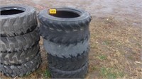 4 10-16.5 Skidloader Tires