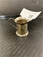 Small Sterling Creamer.