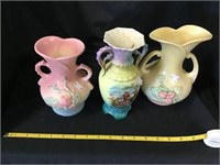 Hull And Porcelain Vases