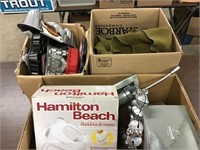 Hamilton Beach Blender, Grease Gun, Baking Molds &