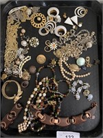 Costume Jewelry Necklaces, Earrings.