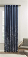 Andora Curtain Panel, 50 X 108, Slate Blue