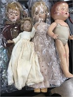 Four Vintage Competition Dolls.