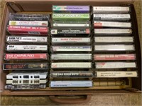 Vintage Cassettes in case.