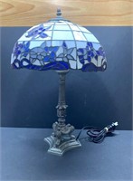 Beautiful leaded glass lamp