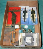 FLAT BOX OF ASSORTED TOOLS