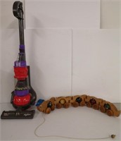 Dyson Child's Vacuum and Wooden Worm Toy