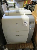 Hp color laser jet 4700DN  was working