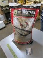Bag of cement patch