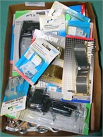FLAT BOX OF ASSORTED ITEMS