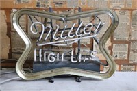Miller High Life Beer Neon Pub/Bar Sign