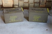Two Ammo Cans/Boxes