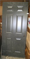 NEW 36" GREY EXTERIOR DOOR