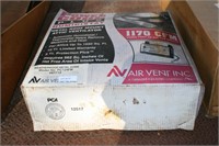 NEW IN BOX POWER COOL PLUS HUMIDISTAT AIR VENT