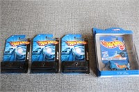 4 Hot Wheels - Mystery & 1996 First Ed VW Bus