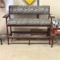 ROUTE 66 POOL BENCH 58" x 53"