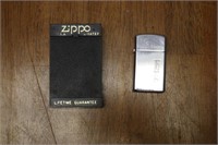 2 Vintage Monogrammed Zippo Lighters