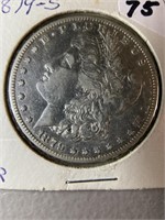 1879-S morgan dollar