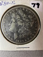 1880-S morgan dollar