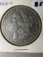 1882-S morgan dollar