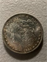 1884-O morgan dollar