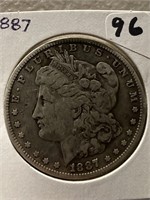 1887 morgan dollar