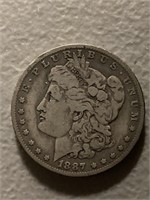 1887-O morgan dollar
