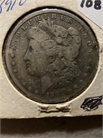 1891-O morgan dollar
