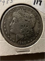 1898-S morgan dollar