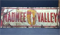 Maumee Valley metal advertising sign