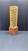 Early Coke advertising thermometer