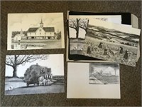 7 Star Barn and Amish Life Black/White Prints