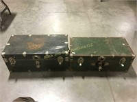 Pair of storage trunks