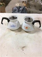Corning ware coffee pots
