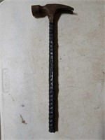 Hammer with rebar handle