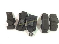 Group of 5 MOLLE Mag/Flashlight Pouches