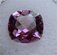 7.05ct Mystic Pink Topaz Gemstone in Gem Jar