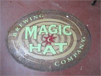 Magic Hat Brewing Co. metal sign