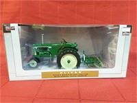 1/16 Oliver 660 Tractor W/Springtooth Harrow NIB