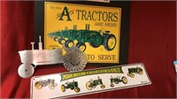 John Deere Tractor signs