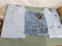3 NEW IN PACKAGES-MENS MEDIUM SIZE SHIRTS