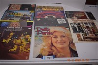 Collectible Lp's. Dolly, Elvis,Willie, Mama's Papa
